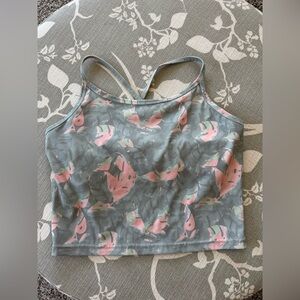 Flex Time Active Crop Tank Top, Size Medium